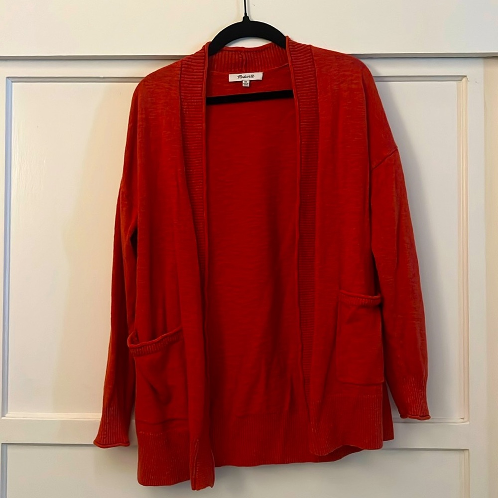 Rust Madewell Cardigan Size XS